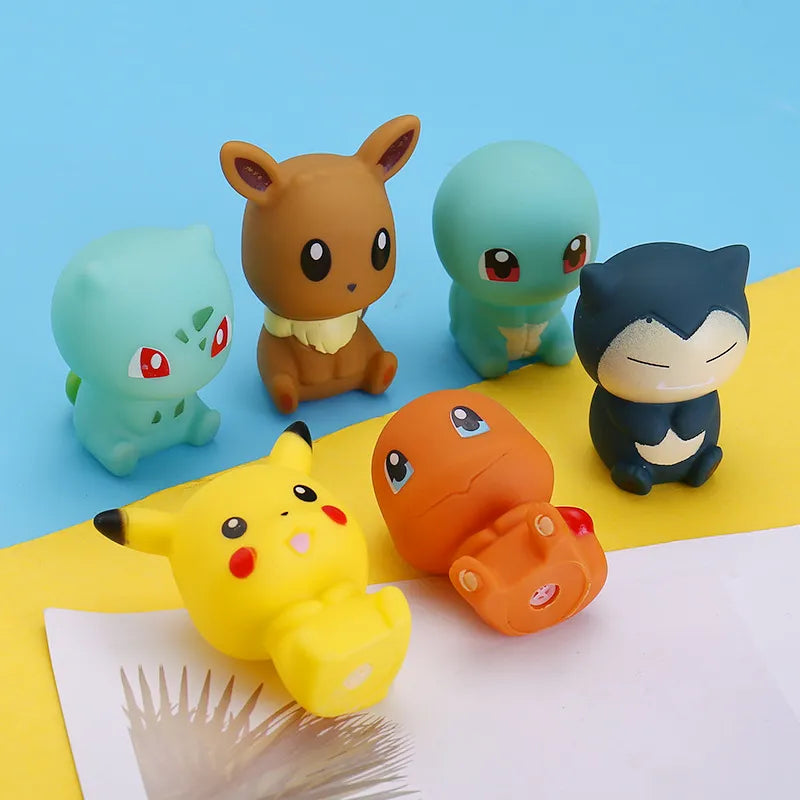 Kawaii Pokemon Anime Bath Toy Set - Kawaii King