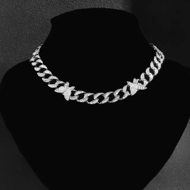 Kawaii 18K Cuban Butterfly Chain - Kawaii King