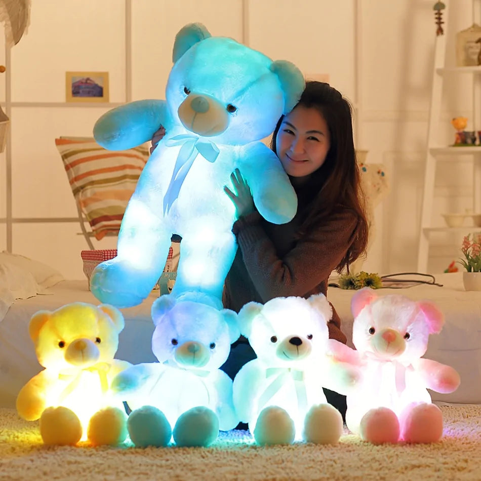 LED King Teddy Bear - Kawaii King