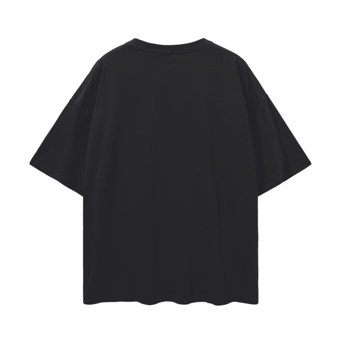 Black vintage Asta T-shirt by ODMPOD featuring a classic graphic design on soft cotton fabric.