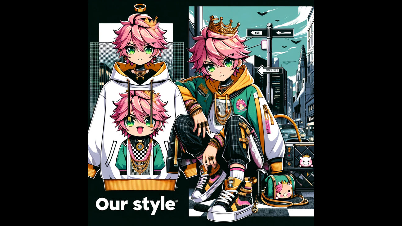 Kawaii Clothing Label KK-1