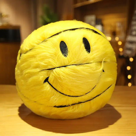 Happy Basketball Plushie Pillow - Kawaii King