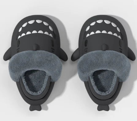 Kawaii Shark Plush Slipper - Kawaii King