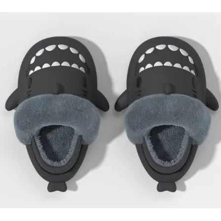 Kawaii Shark Plush Slipper - Kawaii King