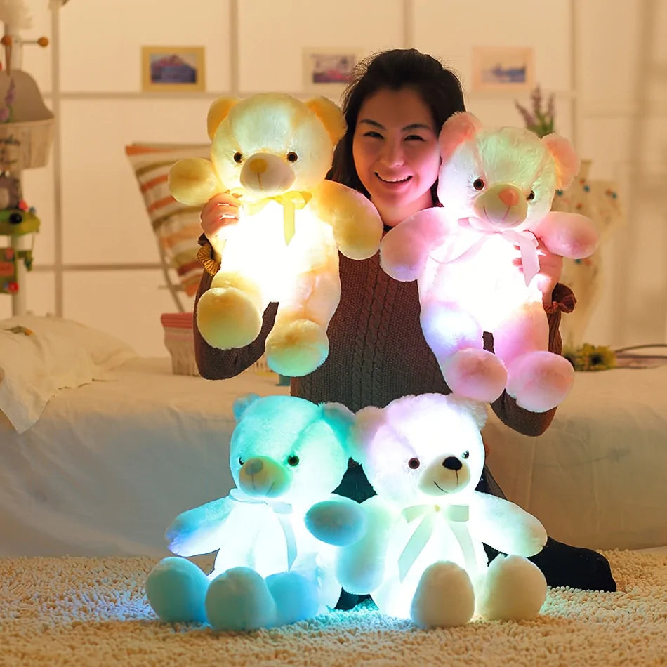 LED King Teddy Bear - Kawaii King
