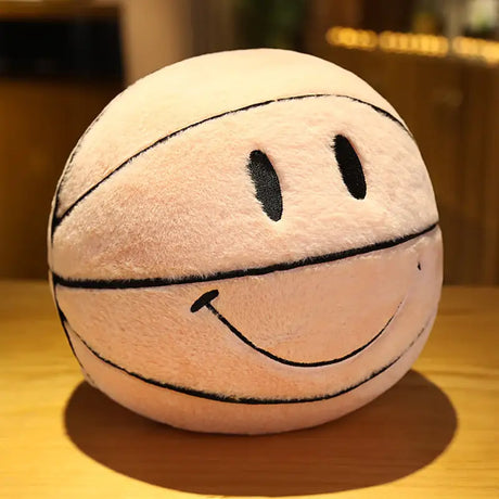 Happy Basketball Plushie Pillow - Kawaii King