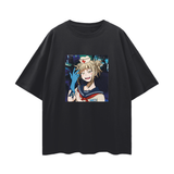 Black Blink Shinraii 182 T-Shirt by ODMPOD featuring a graphic design on the front.