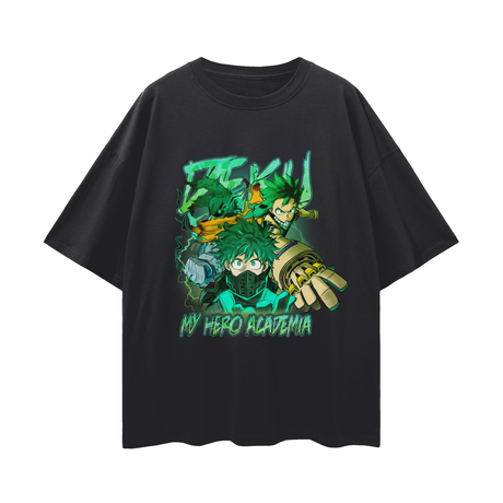 Vintage Vigilante Hero T-shirt by ODMPOD featuring a classic hero graphic on a black cotton shirt.