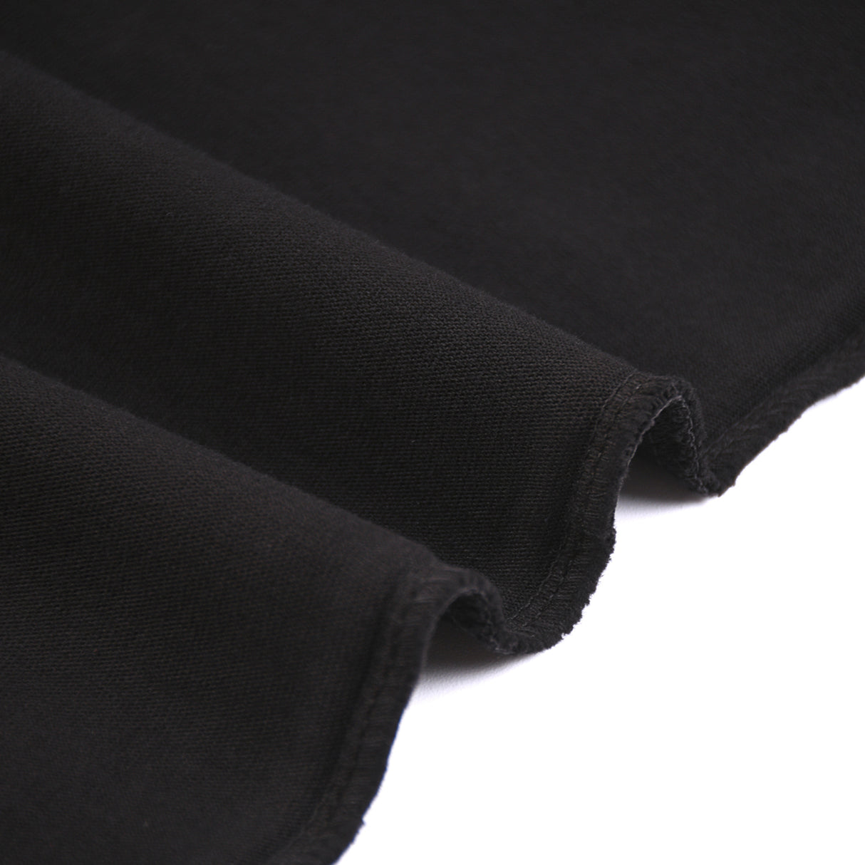 Black Kawaii King MEW Heavy Long Sleeve Tee displayed flat with visible branding and fabric texture.