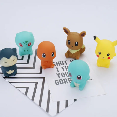 Kawaii Pokemon Anime Bath Toy Set - Kawaii King