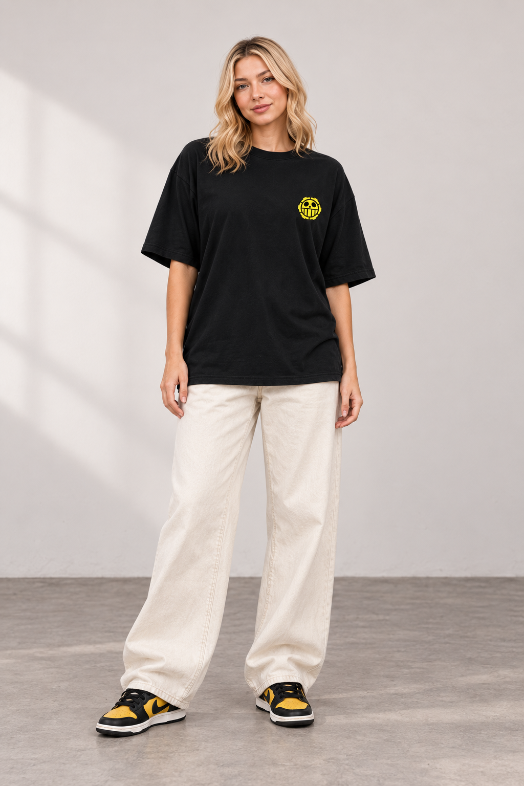 Vintage Fancy Law T-Shirt on model, front view