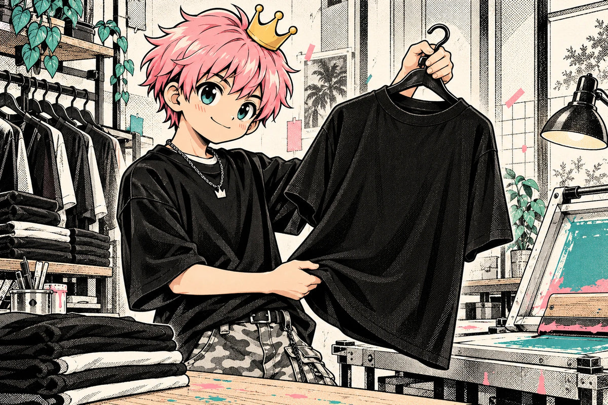 Kawaii King manga essentials campaign artwork