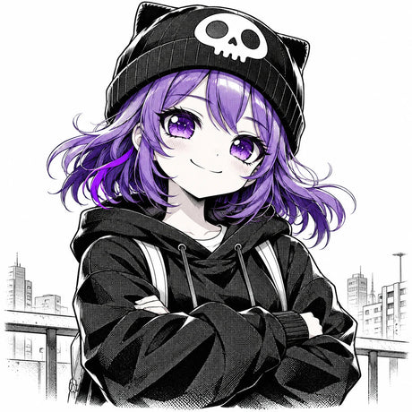 Kawaii King portrait iriss editorial artwork