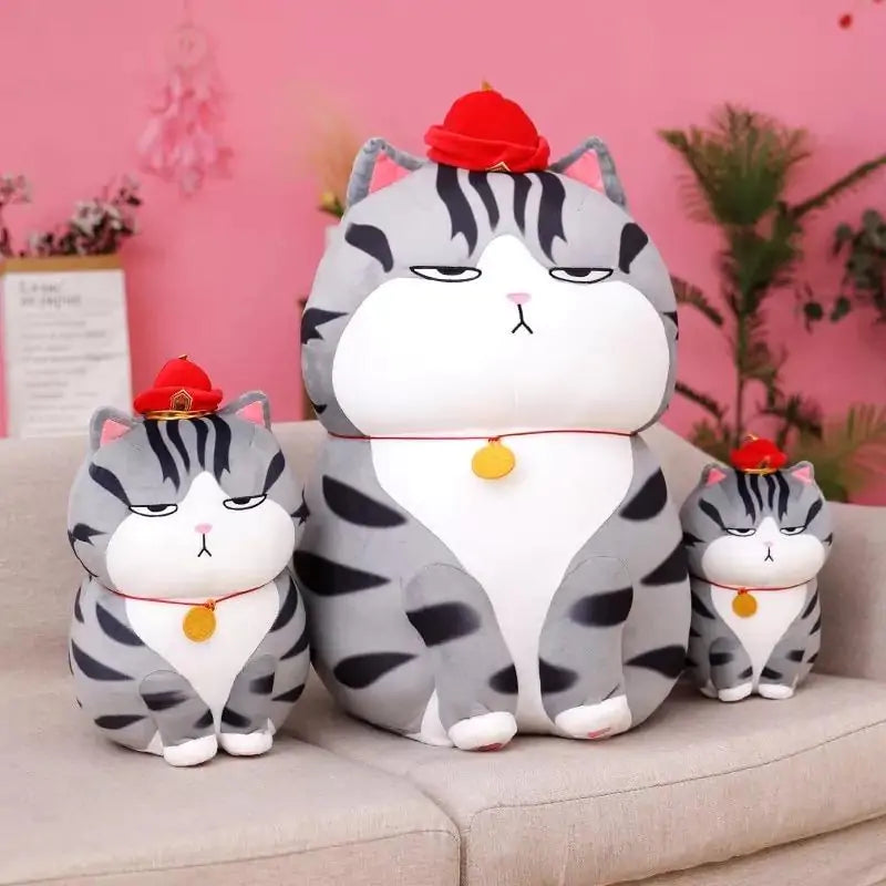 Kawaii Moody Giant Cat Plush - Kawaii King
