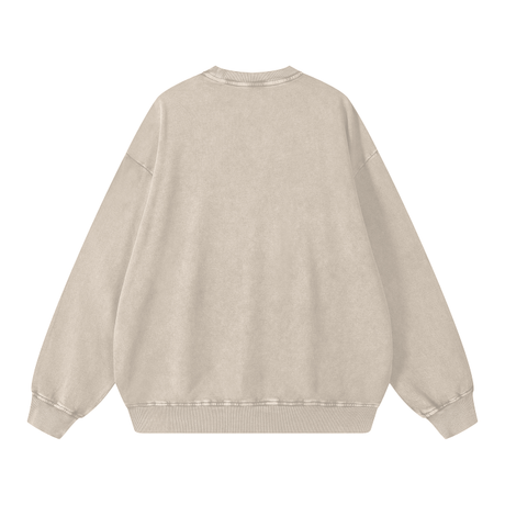 ODMPOD MEW2 Heavy Long Sleeve shirt in dark color, showcasing durable fabric and relaxed fit with long sleeves and crew neckline.