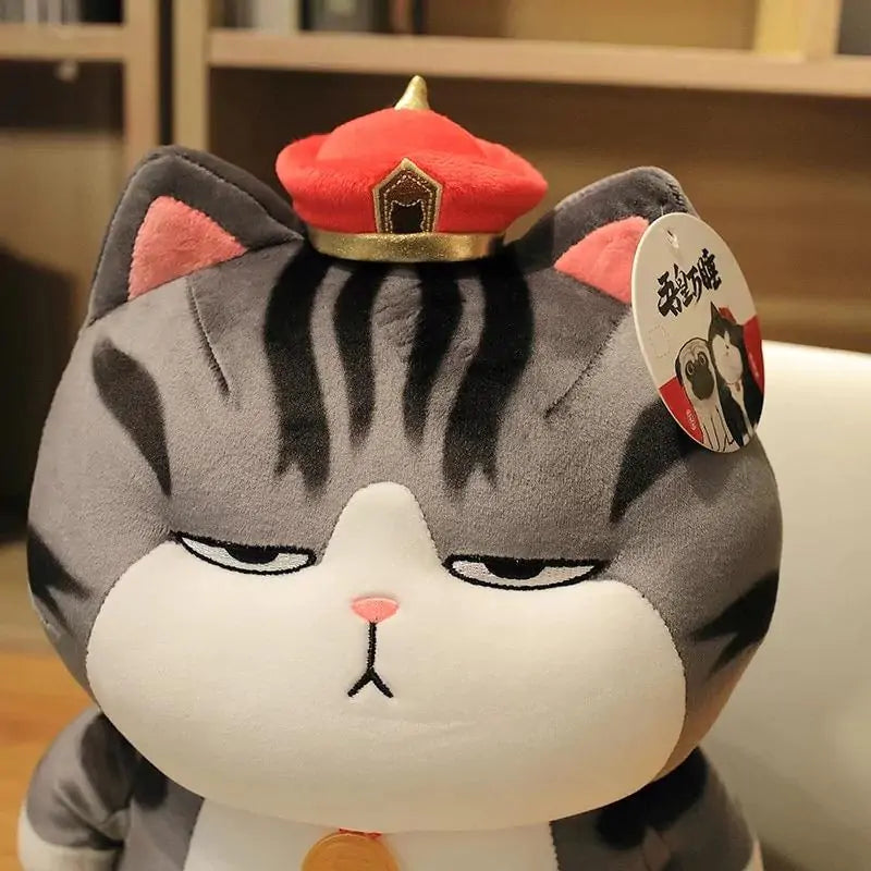 Kawaii Moody Giant Cat Plush - Kawaii King