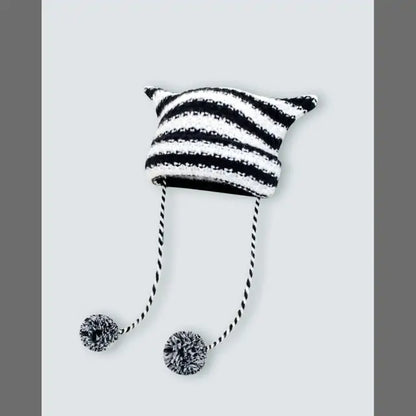 Kawaii Knitted Wool Beanie - Kawaii King