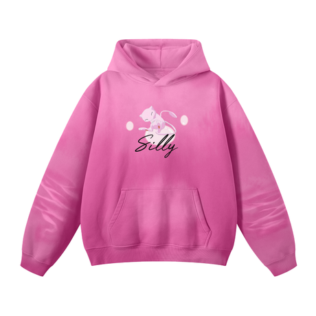 ODMPOD "Silly" Monkey washed dyed hoodie featuring a playful monkey graphic on soft, casual fabric.
