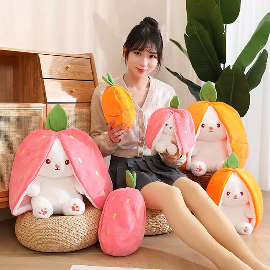 Kawaii Fruit Bunny Plush Doll - Kawaii King
