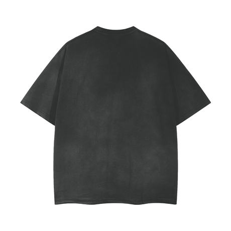 Black Boruto Vogue T-Shirt by ODMPOD featuring Boruto Uzumaki graphic artwork on the front.