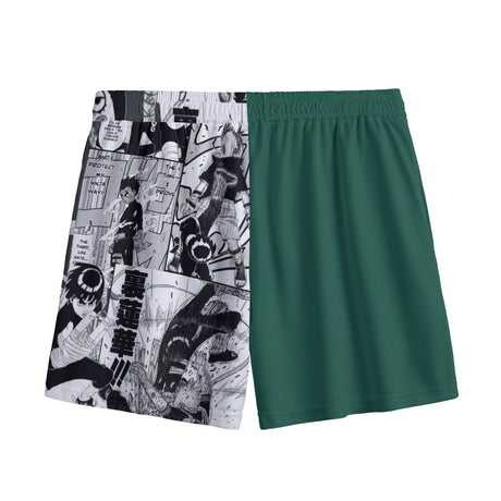 Yoycol Power of Youth boardshorts with vibrant design, lightweight fabric, and adjustable waistband, ideal for swimming and beachwear.