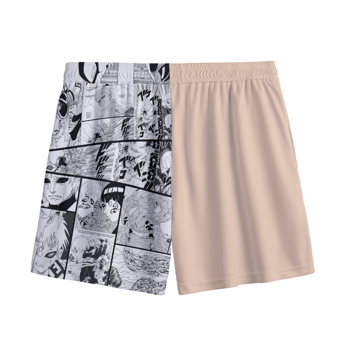 XS Love Manga Boardshorts by Yoycol featuring a manga-inspired sand pattern and stylish fit, perfect for casual beachwear.
