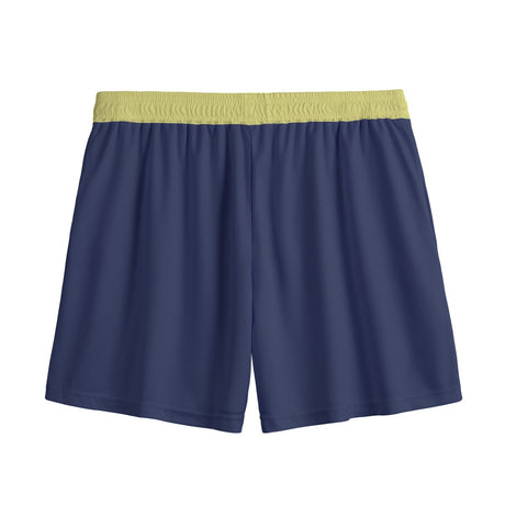 White Chibi Cloud Mesh Shorts by Yoycol, featuring lightweight mesh fabric and a playful cloud pattern for casual wear.