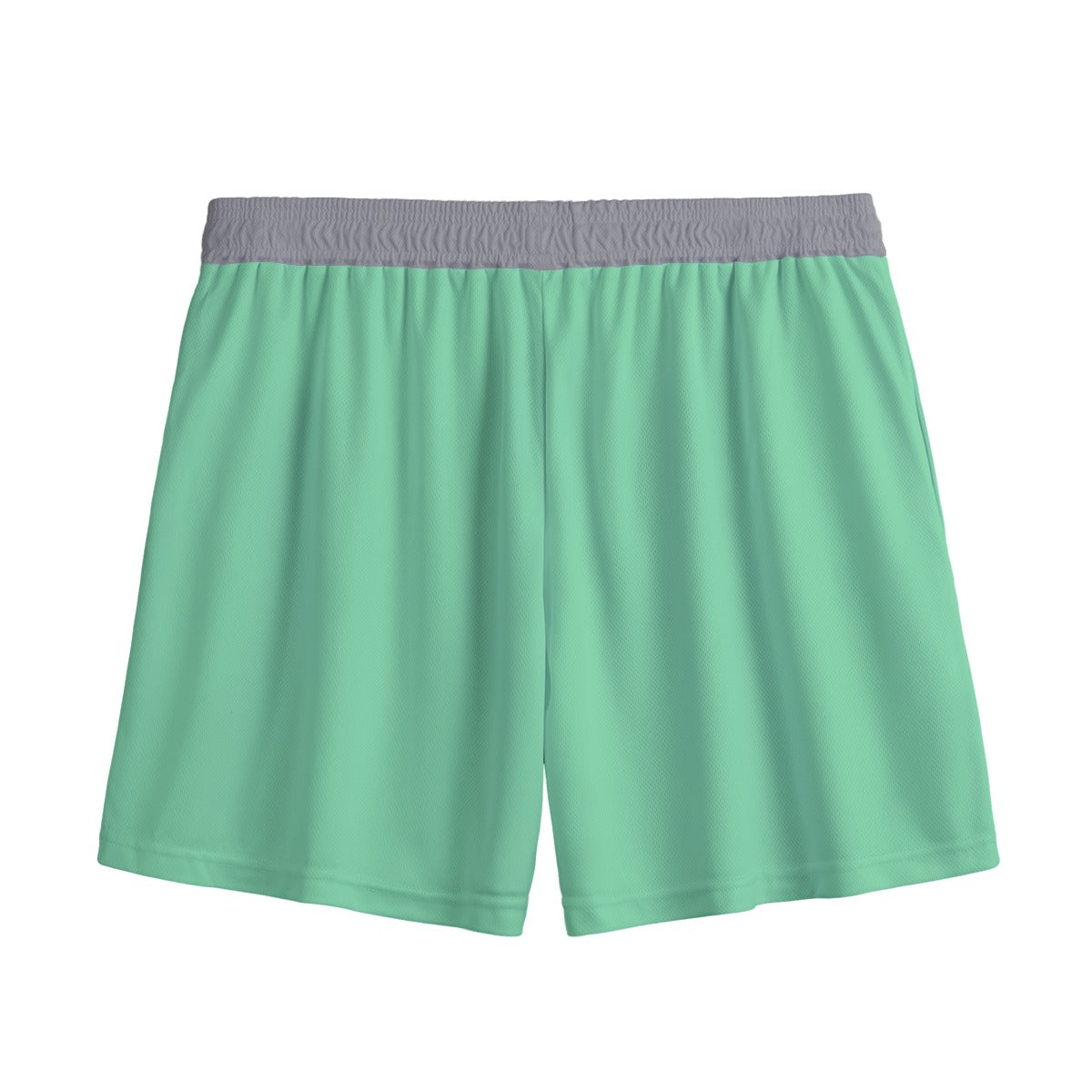 White Kawaii Kakashi mesh shorts from Yoycol, featuring a playful design and breathable fabric for casual wear.