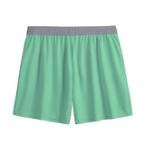 White Kawaii Kakashi mesh shorts from Yoycol, featuring a playful design and breathable fabric for casual wear.