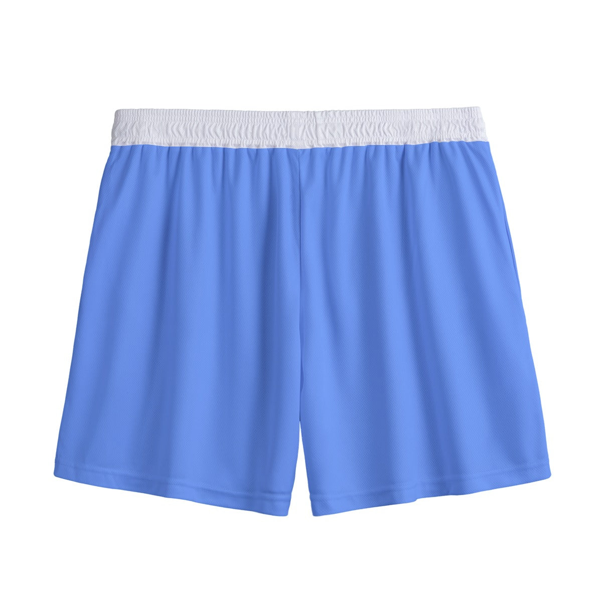 White Kawaii Zabuza mesh shorts by Yoycol featuring a stylish design and breathable fabric, perfect for casual wear.